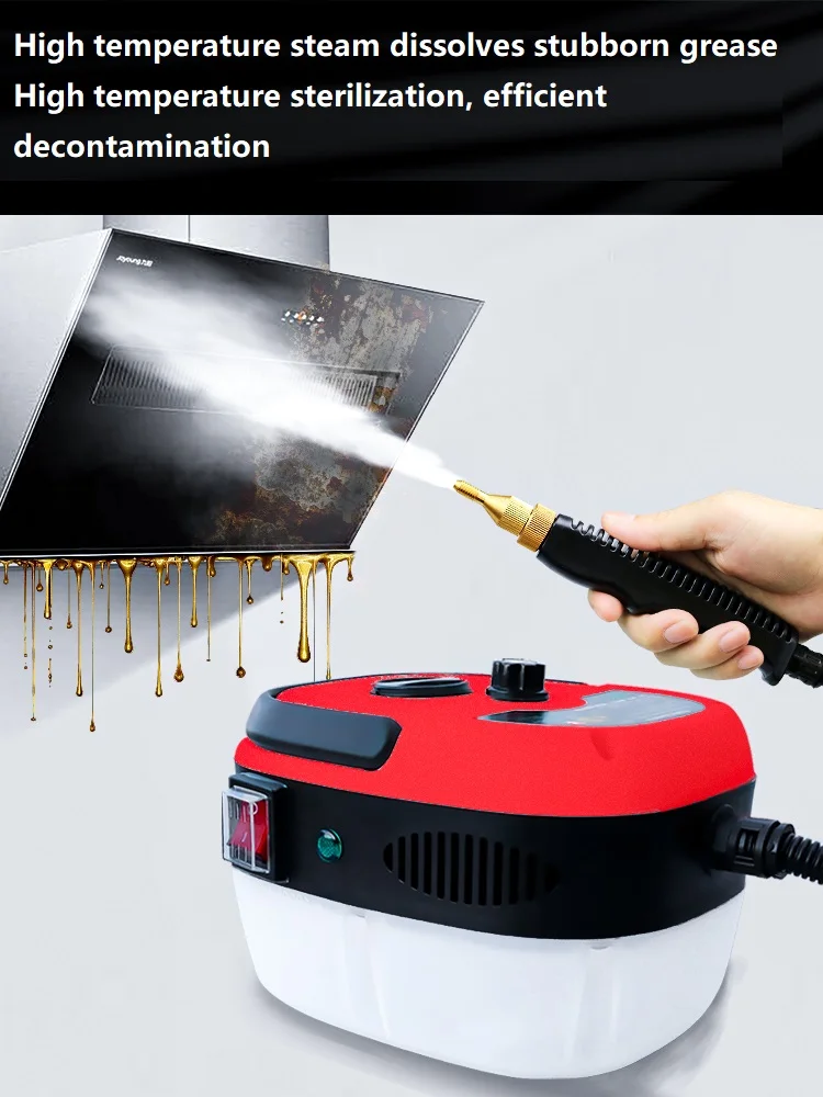 2500W Steam Cleaner High Temperature Sterilization Air Conditioning Kitchen Hood Car Cleaner Home Appliances 110V/220V 3