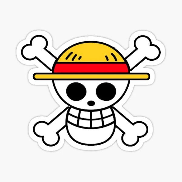 Straw Hat's Gear 5 Logo Sticker for Sale by Painterswan