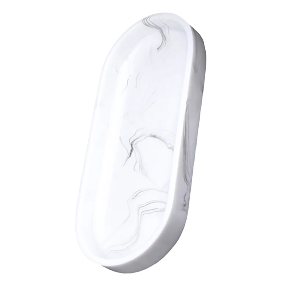 

Поднос для ванной комнаты, ювелирные изделия, безделушка, мраморный узор, декоративный резервуар для унитаза, овальный лоток для хранения, органайзер для макияжа, лоток для ванны