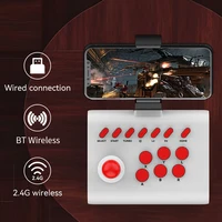 Potable Joystick 3 Connection Modes Arcade Stick Controller Sensitive Precise Support Turbo Serial Sending for Switch/PS4/PS3 - Image 4