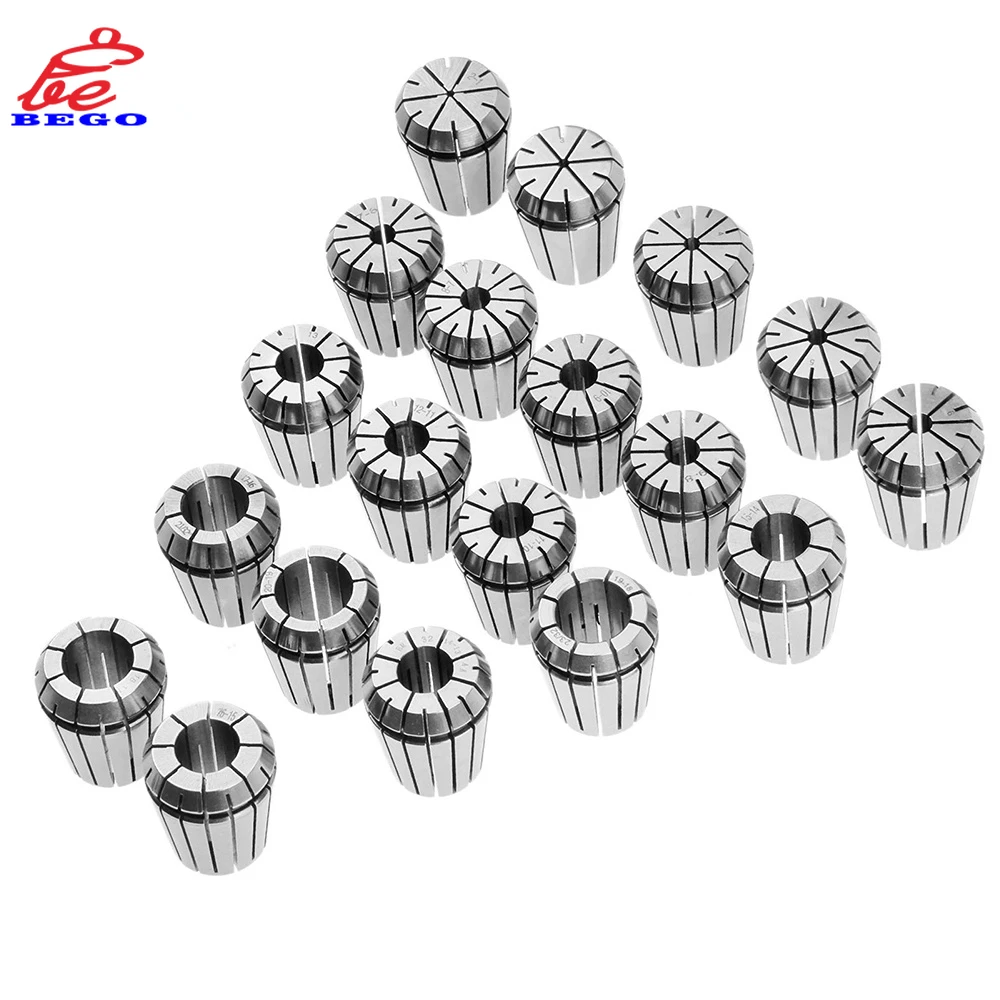 ER11 ER16 ER20 ER25 ER32 ER40 ER Spring Collet Chuck 1Set for CNC Milling Tool Holder Engraving Machine Lathe spring collet tool holder collet chuck lathe tool holder spring collet chuck collet chuck holder lathe tool collet block holder