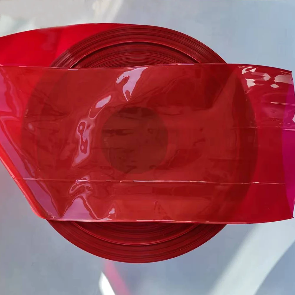 180mmx80M Red Plastic Casings for Sausage Shell Hot Dog Sausage Making Tools Filling Grinder Machine Accessory Ham Maker Kitchen