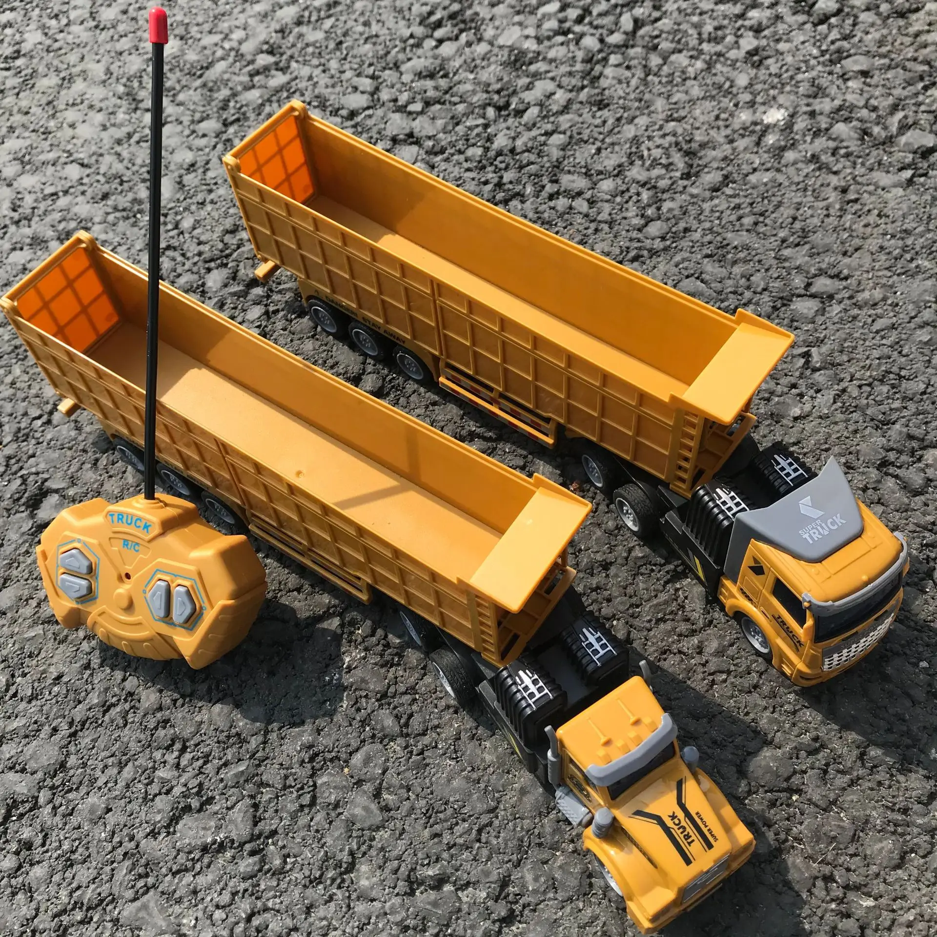 RC Car Remote Control Excavator Model Car Toys Dump Truck Bulldozer Engineering Vehicle For Children