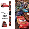 Disney Cars Children Watches Boys Silicone Strap Sport Touch Wristband Bracelet Led Kids Watch Girls Digital Student Clock Gift 5