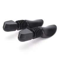 1 Pair Telescopic Practical Plastic Adjustable Length Men Shoe Trees Stretcher Boot Holder Organizers Black Shoe Tree Man Women 2