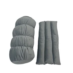 Soft Neck Pillow and Seat Belt Cover Set for Comfortable Driving Support (Set)
