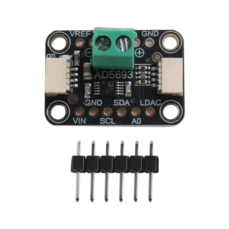 STEMMA QT/Qwiic 16비트 DAC 모듈용 B24B AD5693R, I2C 통신 인터페이스 탑재