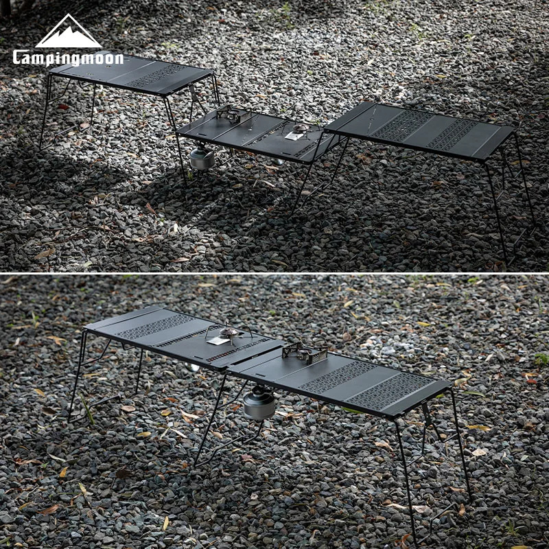 캠핑문 CK-3650-T38 IGT 접이식 야외 캠핑 의자 및 테이블 세트 한국식 바베큐 그릴 테이블 캠핑용 커피 기어