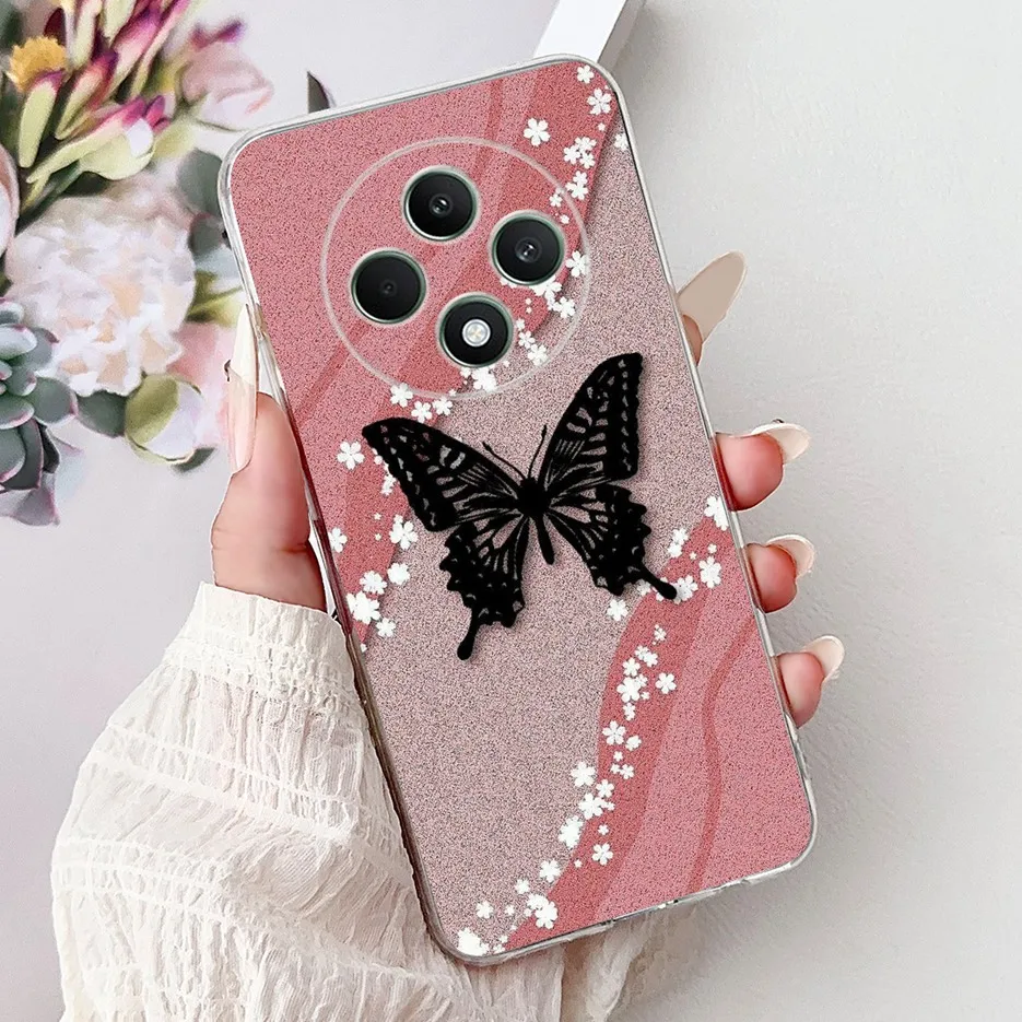 Stylish Butterfly Painted Soft Silicone Case -