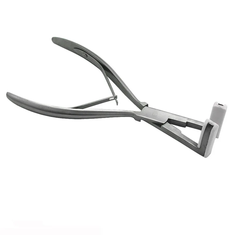 Silver Stainless Steel Pliers 1 PC 7 inch for tape hair extension Tape Sealing Pliers Keratin Hair Extensions Tools hair extension pliers