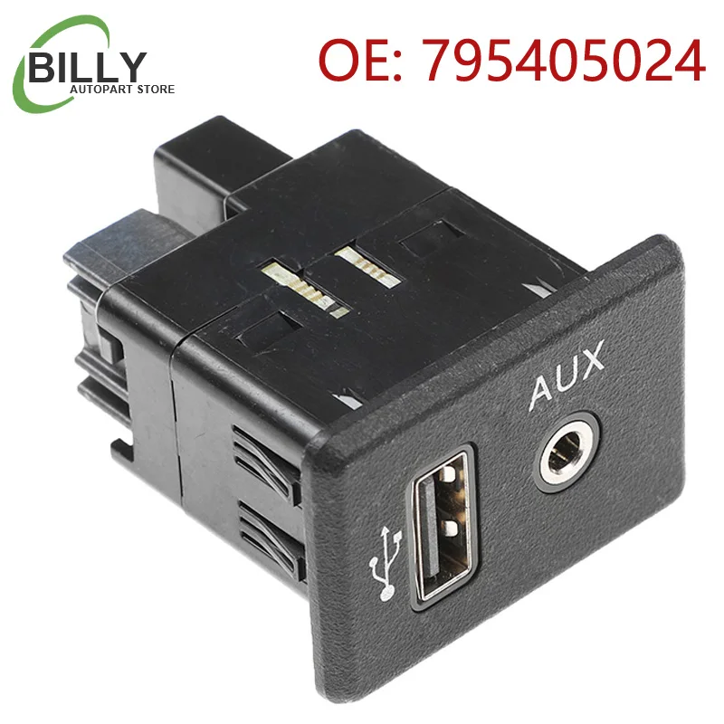 

YAOPEI 795405024 USB + AUX модуль двойного интерфейса вспомогательный аудио разъем зарядный USB-порт для Nissan Altima