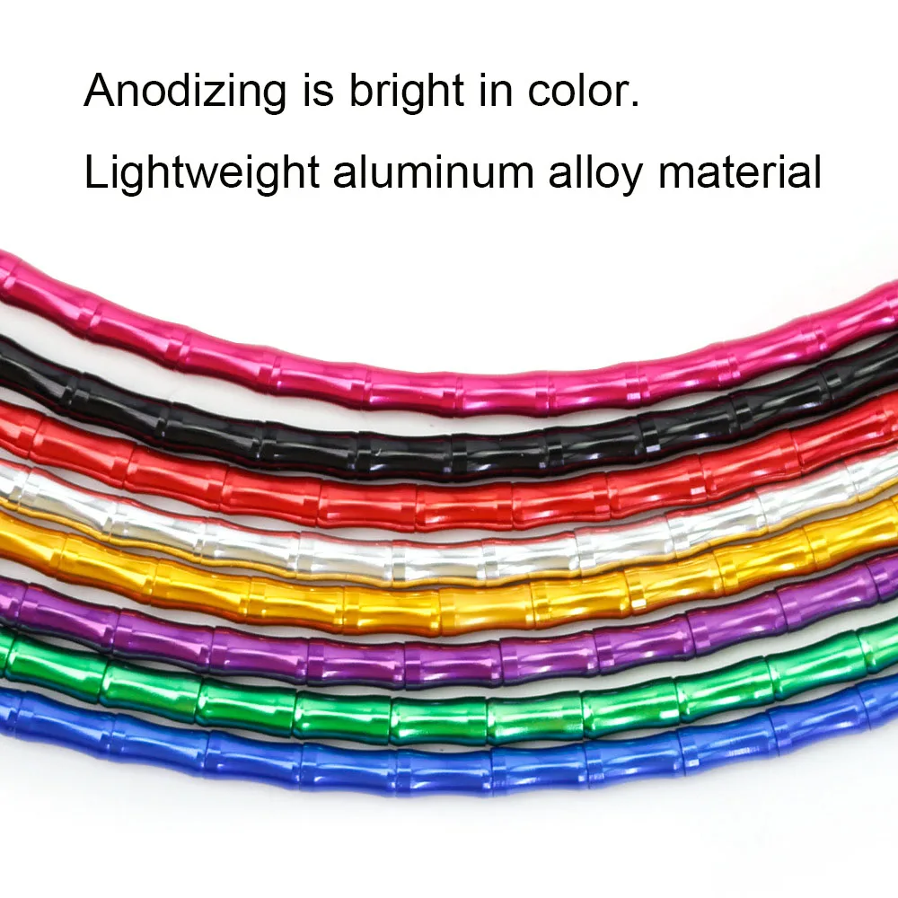Bicycle Cables Housing Aluminum alloy Slub Tube Mountain Bike