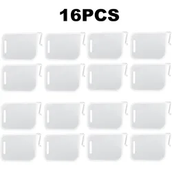 Retractable Plastic Refrigerator Storage Divider and Organizer Set (16pcs)