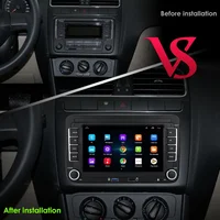 2Din Car Radio Android for Volkswagen Golf 5 6 Polo Passat B6 B7 CC Skoda Jetta Universal Multimedia Carplay Wifi GPS Navigation - Image 2