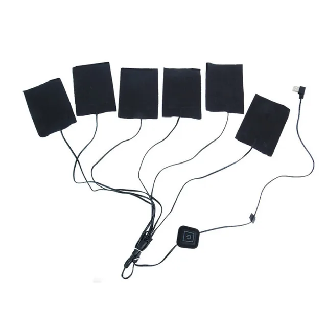 Usb -Ruhák Fűtőpad 3 Sebességfokozatú Állítható Hőmérsékleten 8 1 Elektromos Fűtési Lap Melegítő Padhoz Mellény Kabáthoz - Image 3