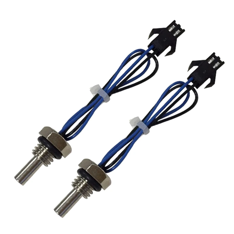 Temperature Sensor High Precision Temperature Sensor Probe M8 Brass Screw Thread for Coffee Machine Water Heater Wall Mounted Stove