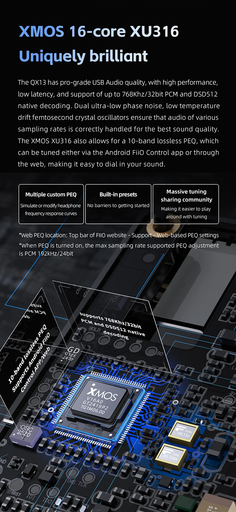 FiiO QX13 8-Channel Dongle DAC 122 Sdf06f4e2331944008f580fed012dc829N