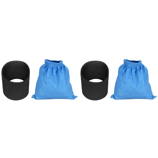 Bolsas de filtro textil de espuma húmeda y seca para Karcher MV1 WD1 WD3,  bolsa de filtro para aspiradora, piezas de limpiador de vacío, 2 uds. -  AliExpress