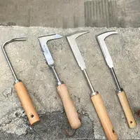 L-Shaped Manual Weeding Tool - Crack Weeder And Weed Extractor For Garden, Agricultural, And Bonsai Supplies 1