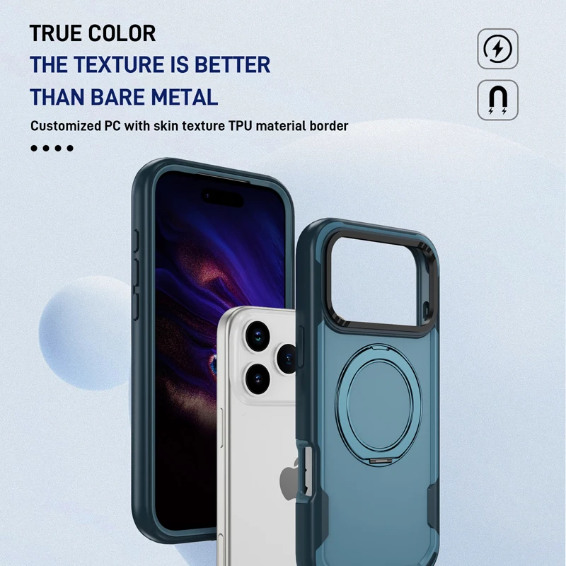 Shockproof Heavy Duty Armor Phone Case with Metal Brackets