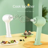 Wireless Electric Whisk Handheld Mini Multi-function Milk Egg Frother Bubbler Cream Coffee Automatic Mixer Woman Kitchen Blender 1