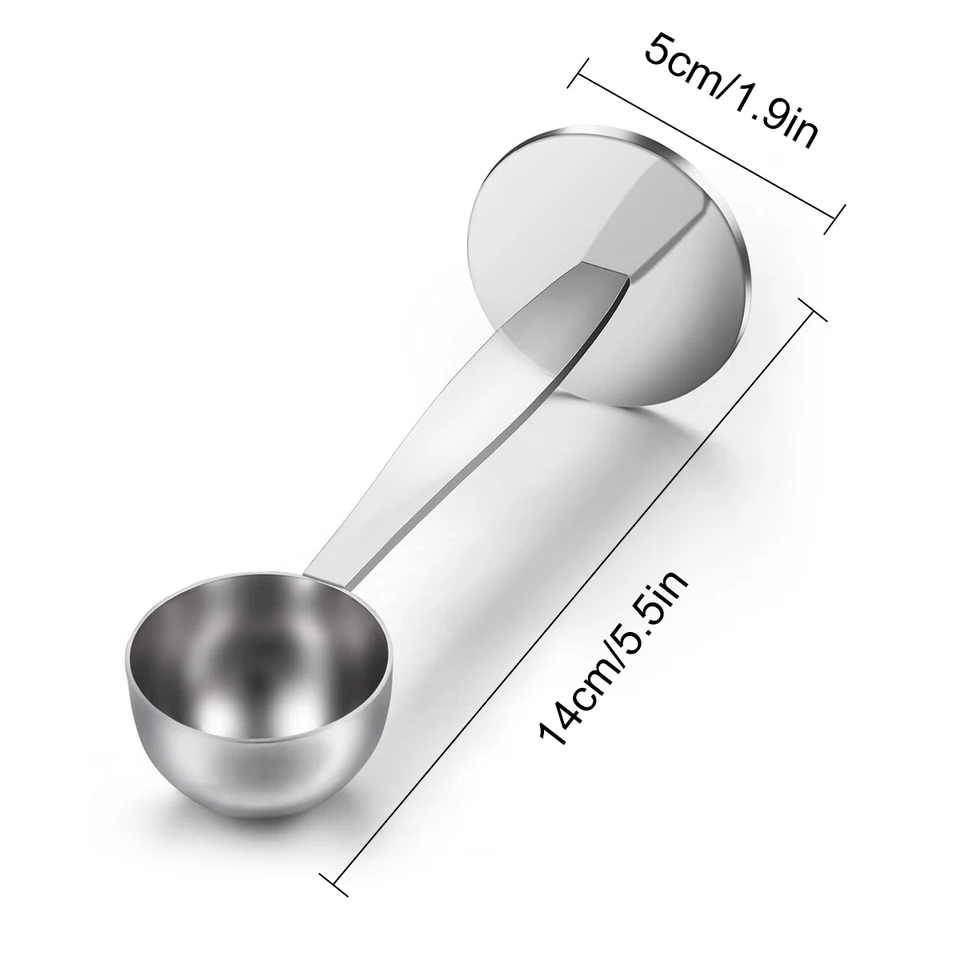 2 Cuillères à Soupe De Café, Cuillère à Mesurer à Long Manche