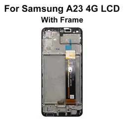 6.6 IPS LCD Touch Screen Display Digitizer Replacement (A23 4G black WithFra)