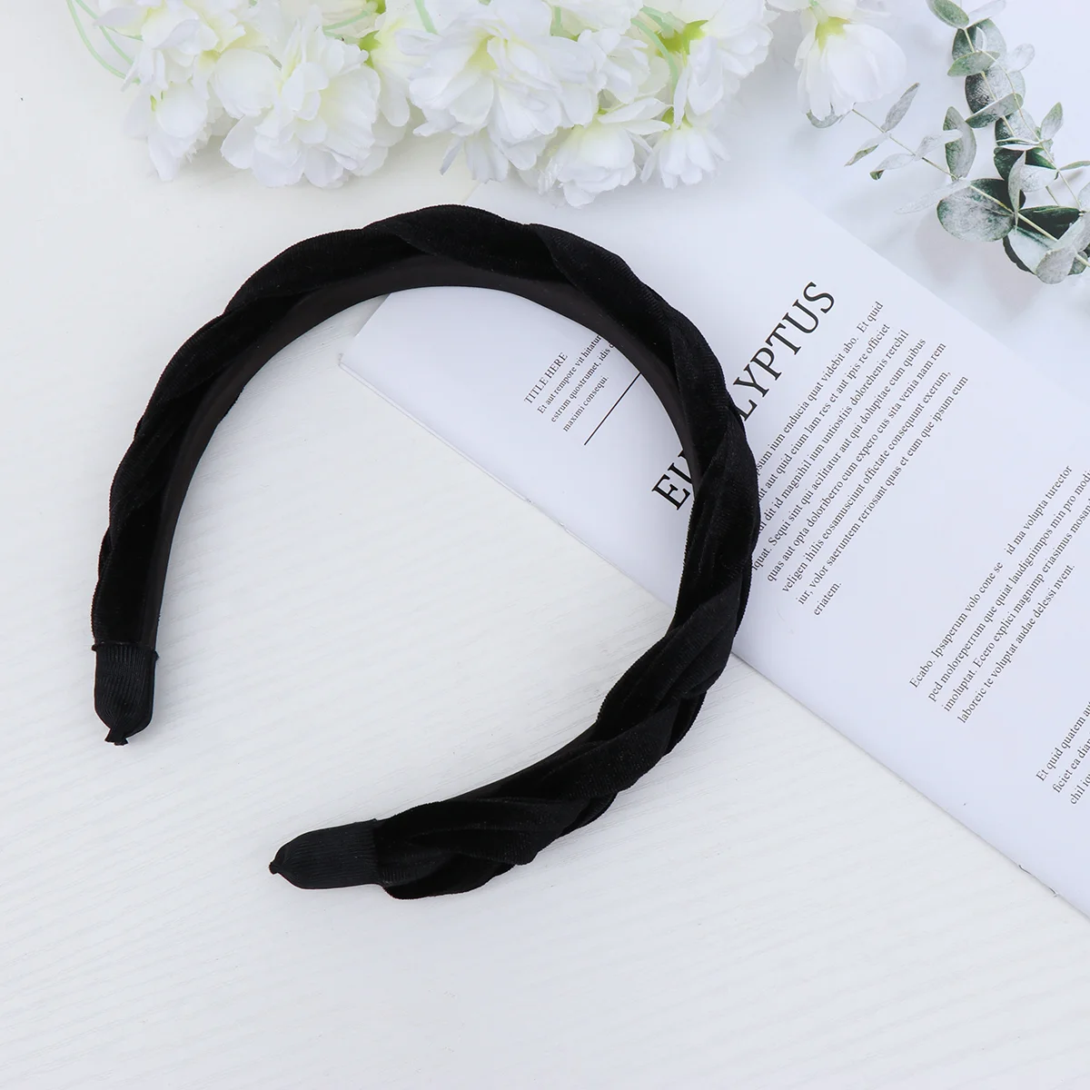 

Lint Haedband Hair Bands Suede Hoop Fashion Headband European American Braid Hoops