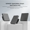 SONOFF M5 SwitchMan Smart Wall Switch 120/80/86 Type Push Button Switch 1/2/3 Gang Smart Home Work with Alexa Google Home Alice 3