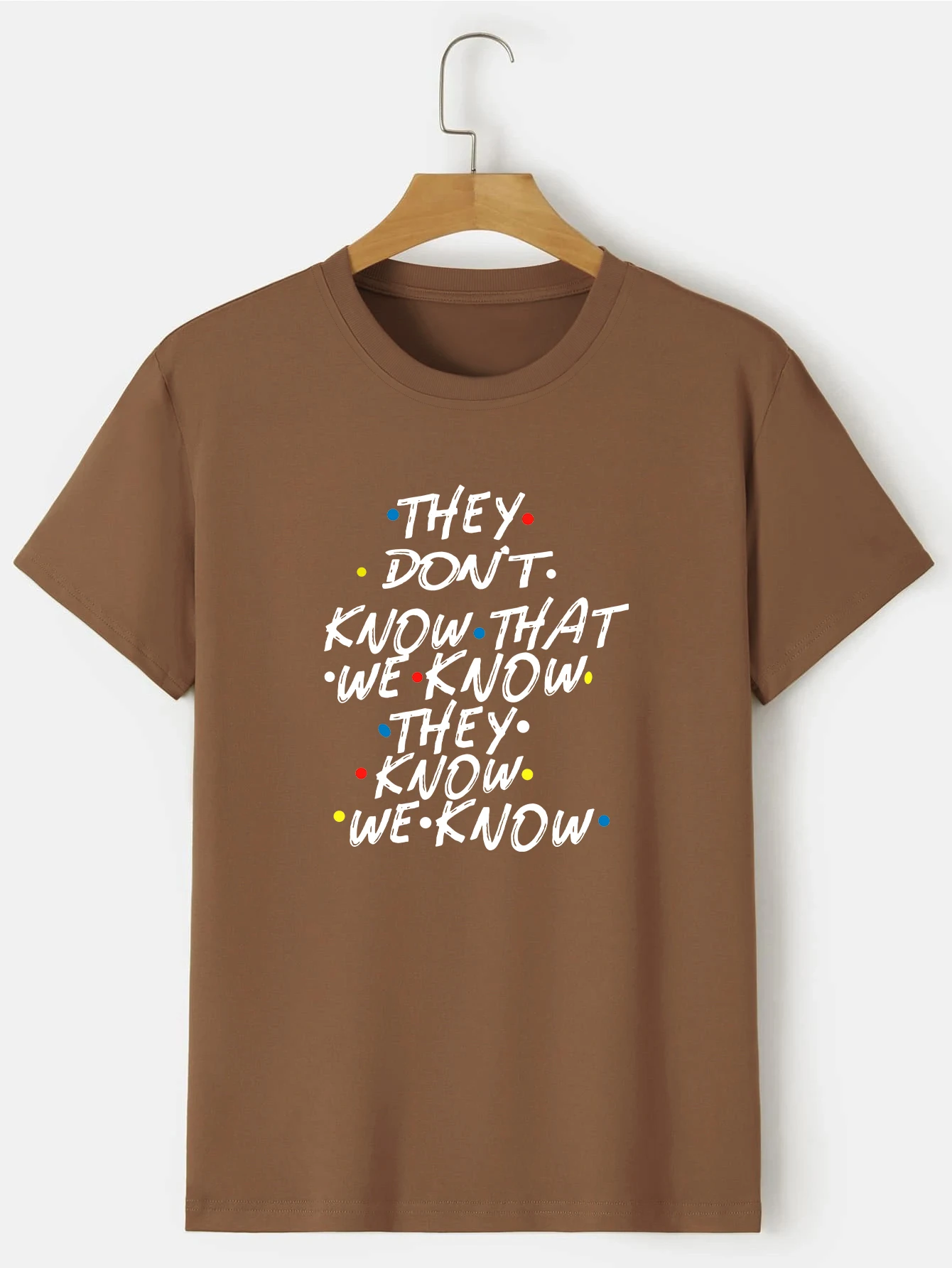 'They don't know that' Tee,Men's Casual Crew Neck Short-Sleeve Fashion Summer T-Shirts Tops,Regular and Oversize Tees_voghion.com