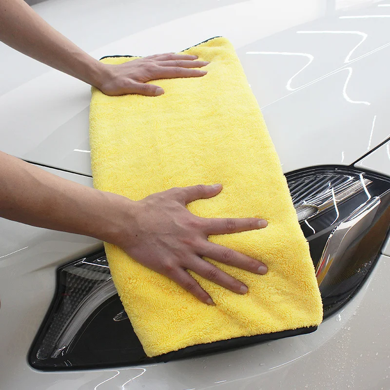 92*56//30*30cm Super Absorbent Car Wash Microfiber Towel Cleaning Drying Cloth