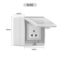 Avoir IP55 Smart Waterproof Electrical Outlets With Timer Tuya Wifi Connected Power Socket Standard EU Plugs 16A Home Appliance - Image 6