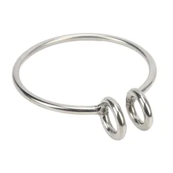Stainless Steel Marine Anchor Retrieval Ring - Polished Finish for Boat and Yacht Anchoring (A)
