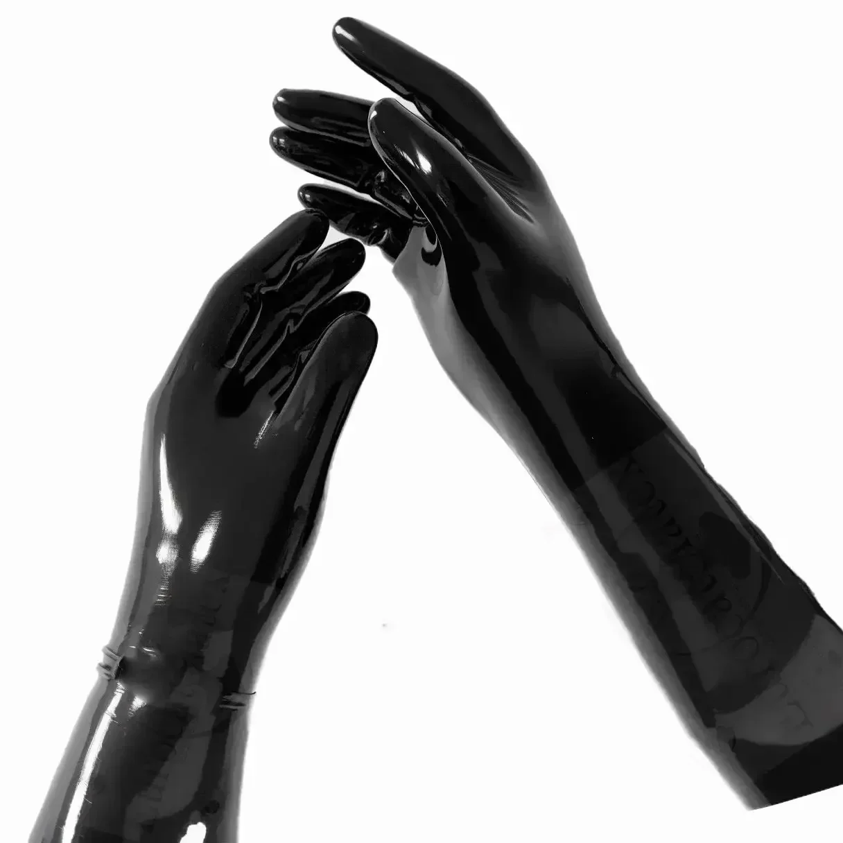 latex fetish man  black gloves  rubber hood sexy cosplay  fetish wear  catsuite male zentai socks chlorined rubber
