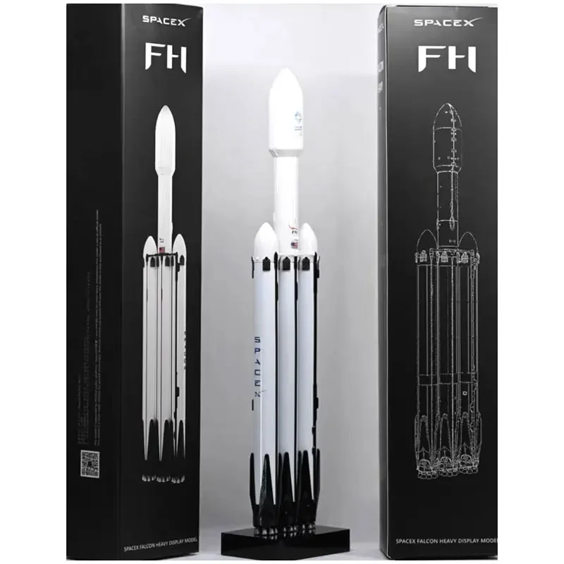 Hobbyist Builds A Minuscule Model Of Space X's Falcon 9 Rock