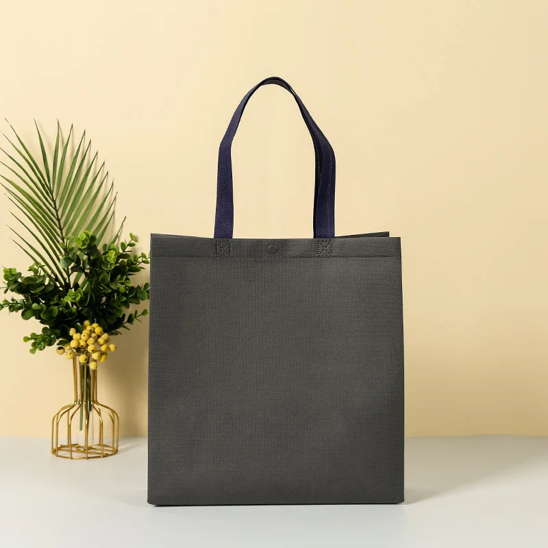 StoBag 25pcs Non-woven Shopping Bags Tote Shoulder Fabric Eco Woman Storage Reusable Portable Pouches Custom Logo(Extra Fee) 5