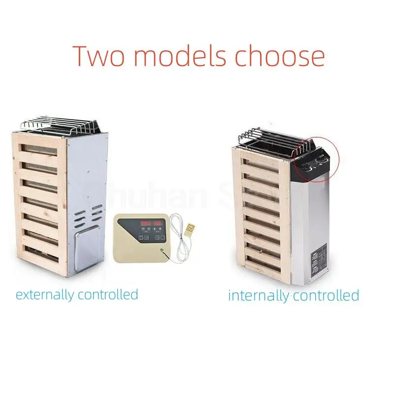 Description Picture 6 of item3.6KW Wood Sauna Heater Sauna Stove Sauna Steam Generator For Home Use Heating Furnace Room Dry Equipment