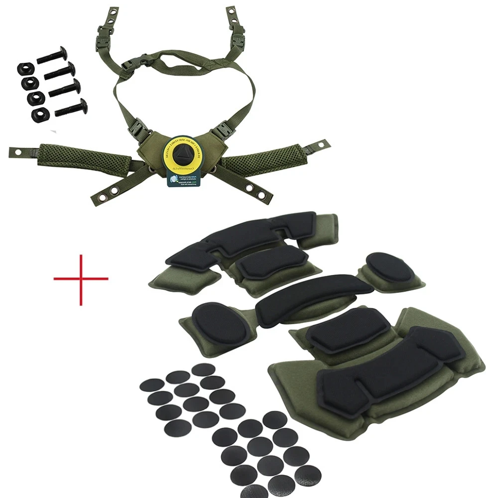 Wendy Helmet Suspension System & Memory Foam Pad for Wendy FAST MICH Helmet