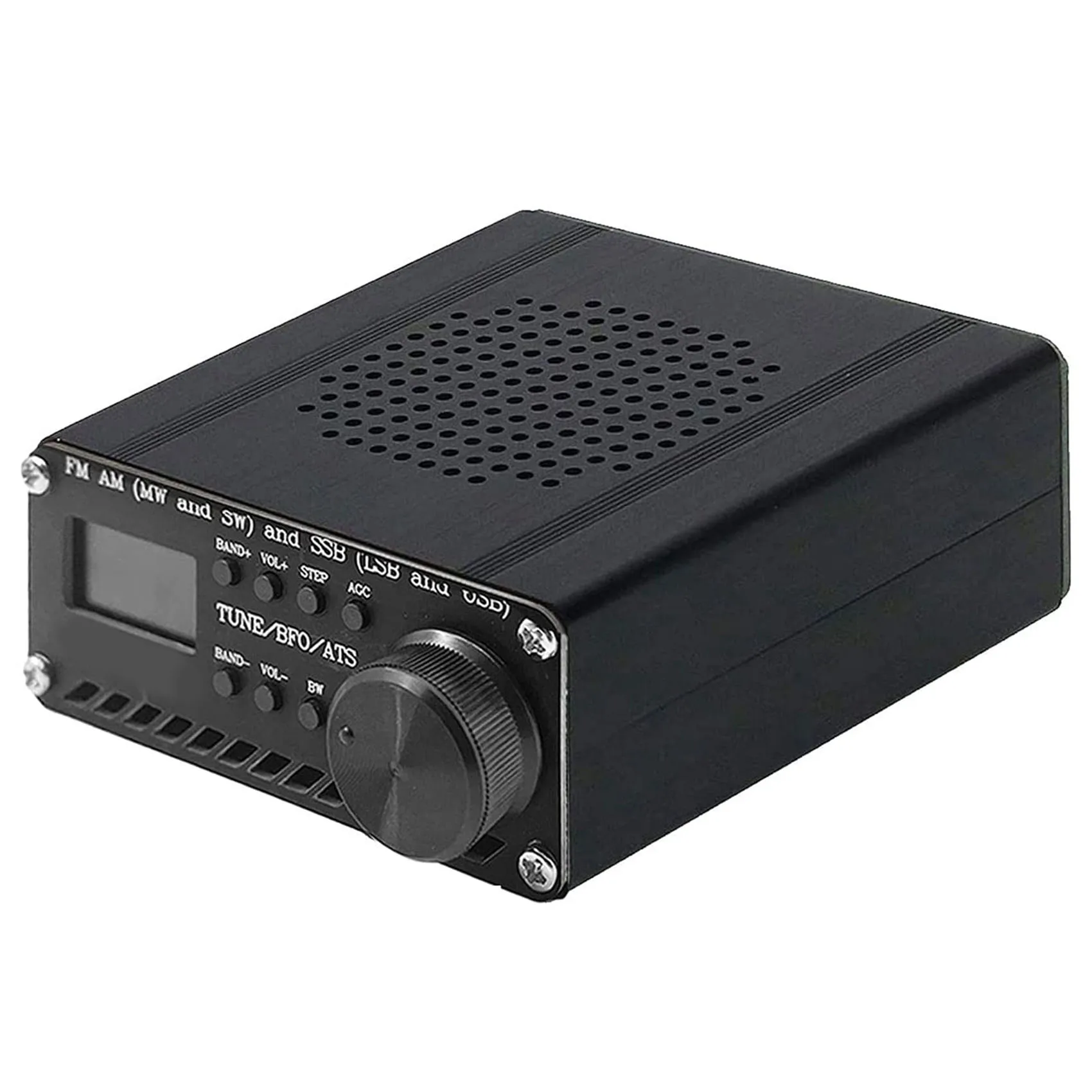 

Radio Receiver SI4732 All Band SSB (LSB & USB) FM AM MW & SW Built-in Battery+Antenna+Speaker+Shell