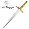 47cm Loki Dagger Pu Props Cos Toys Simulation Plastic Soft Rubber Small Knife Sword  WeaPon Model Children's Toys Halloween Gift 1
