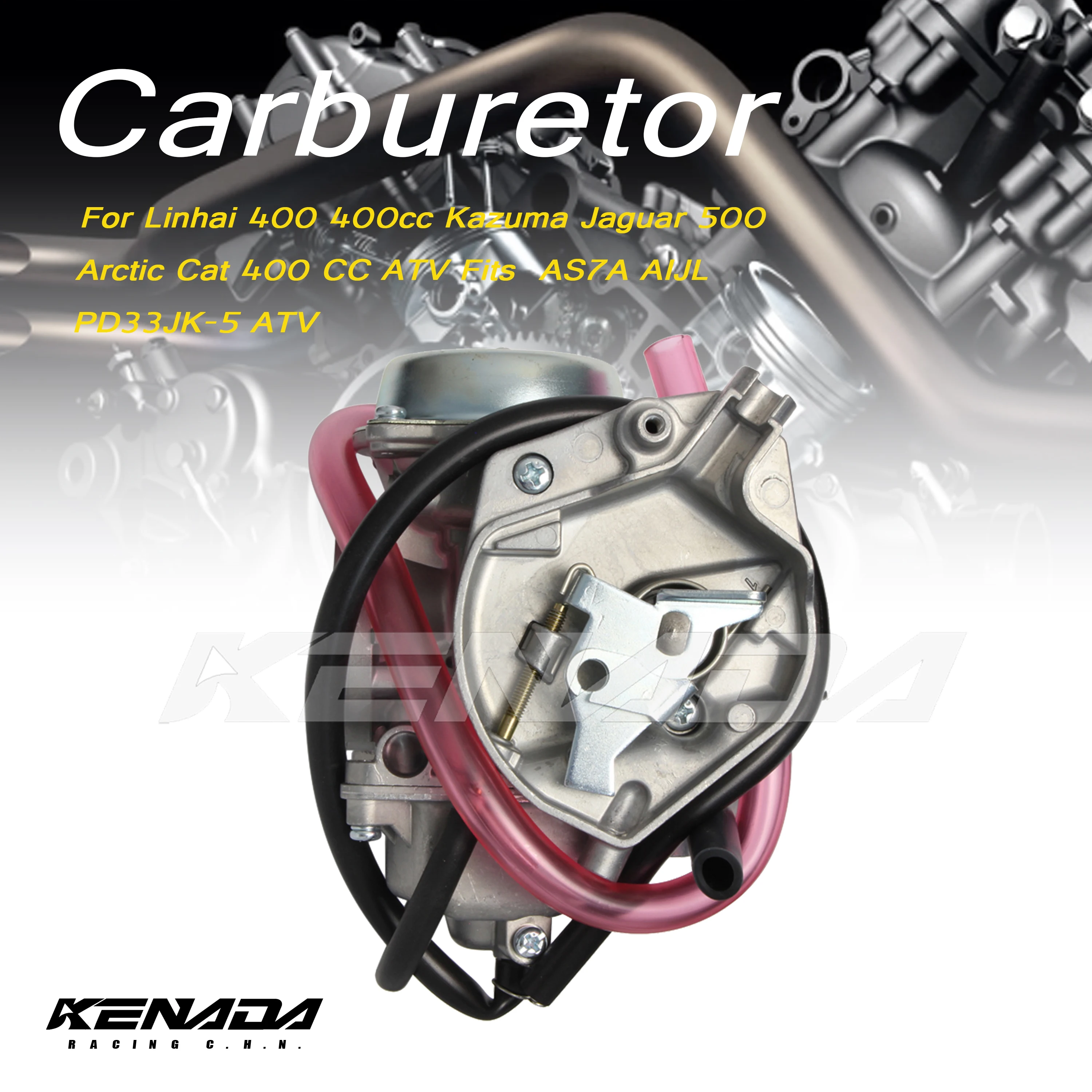Linhai 400 400Cc Carburatore Per Kazuma Jaguar 500 Arctic Cat 400 Cc Atv Adatto A As7A Aijl Pd33Jk-5 Atv
