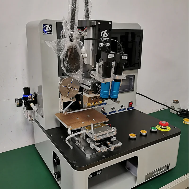 New Desktop Type Constant Heating Mobile Phone TAB COG COF COP ACF LCD Repair Green Flex Cable Bonding Machine EN-580-2C 4C Two 3
