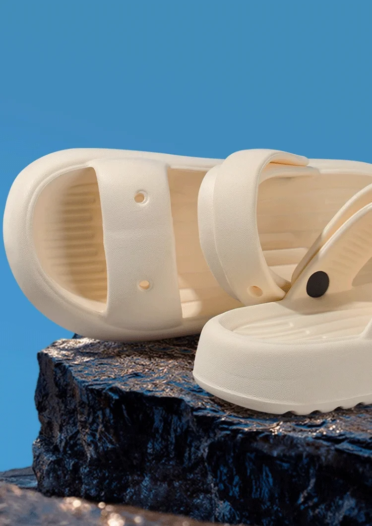 Chaussons de plage antidérapants à semelles souples pour femmes