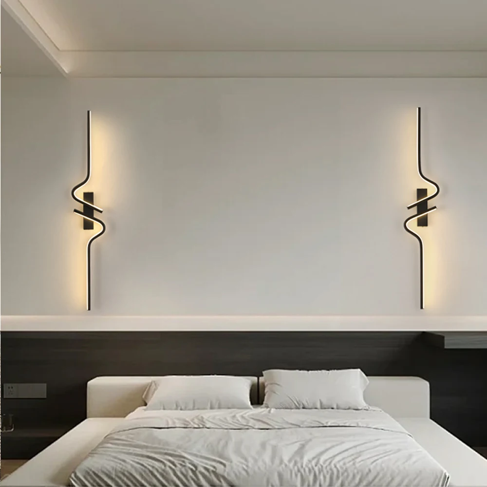 Modern Design LED Wall Light Indoor Atmosphere Living Room Sofa Bedroom Corridor Entrance Villa Courtyard Wall light