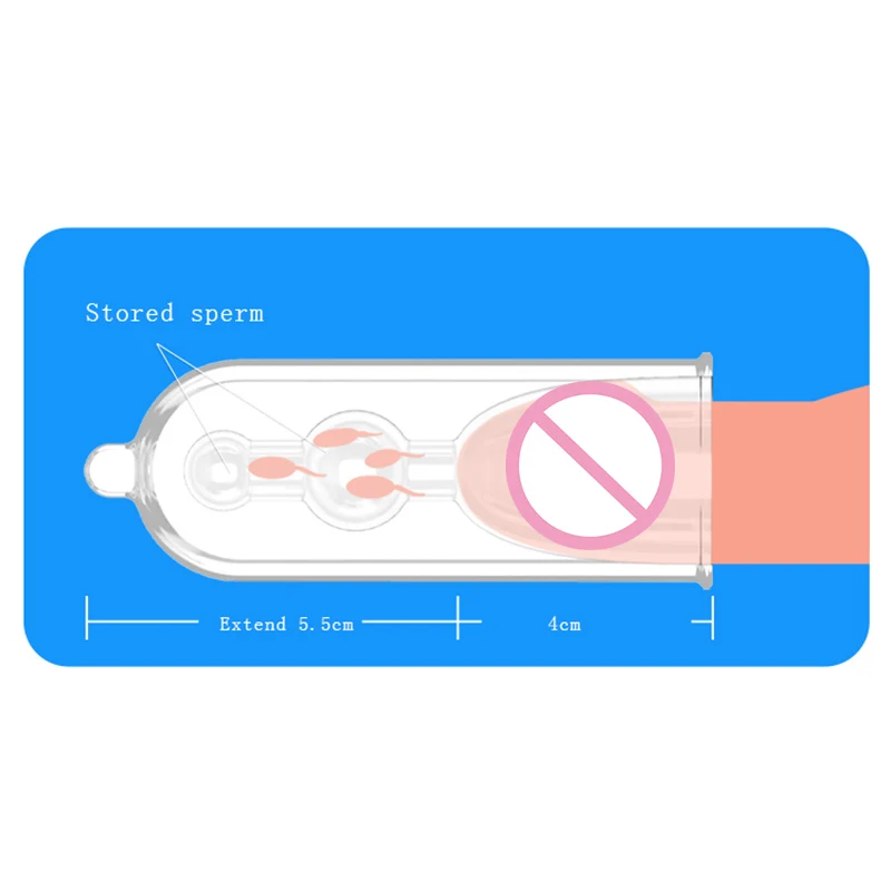 2 Sizes Reusable Lengthen Penis Enlargement Extend Penis Extension Sleeves Extender Sex Toys For Men Rings Couples Games