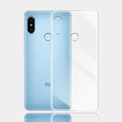 Ultra Clear Silicone Soft Cover | Slim Transparent Bumper Case for Redmi Note 5Plus (Clear Soft Case)