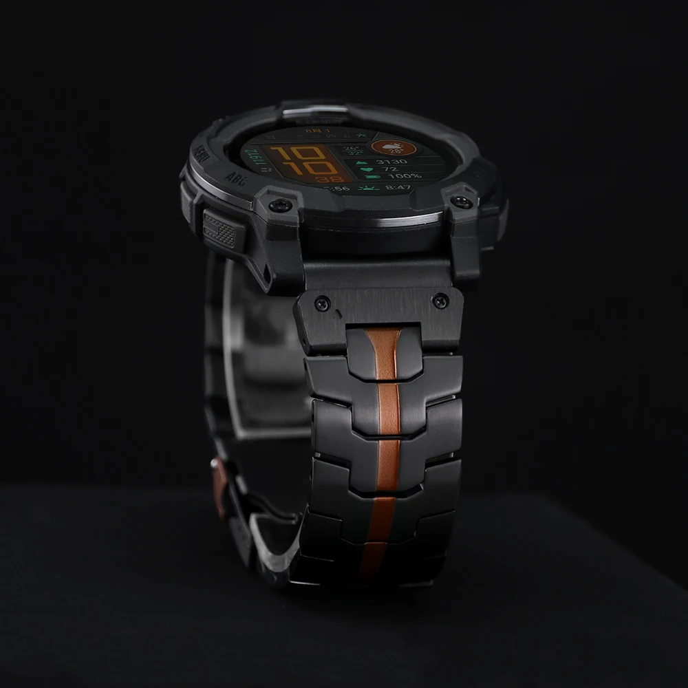 Premium QuickFit Stainless Steel Watch Band - 22/26mm Adjustable Strap
