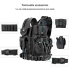 Adjustable Army Outdoor CS Game Airsoft Training Jacket Molle Tactical Vest Military Combat Body Armor Vests Security Hunting 1