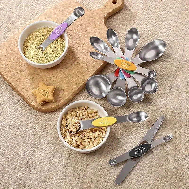 Magnetic Measuring Spoon Set 6