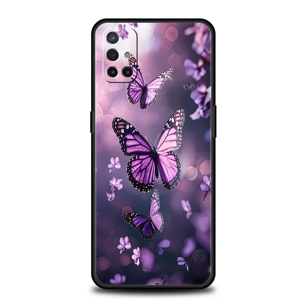 Vibrant Color Butterfly Soft Phone Case Cover